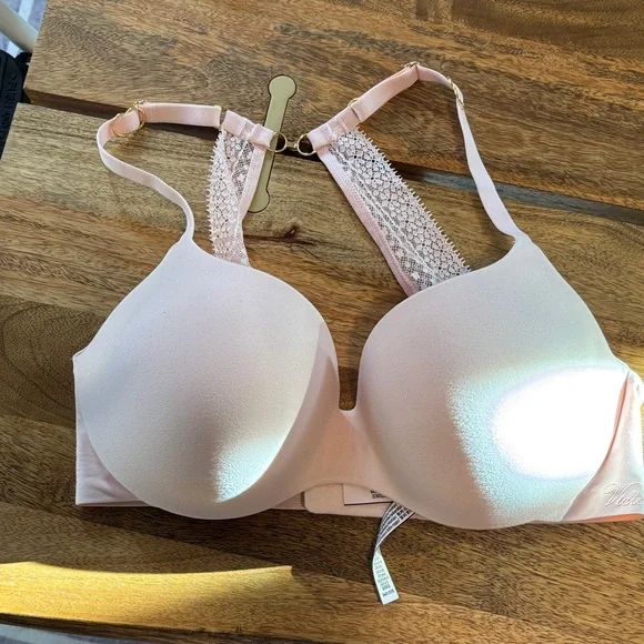 Victoria's Secret Incredible Lined Demi Pink Bra - Picture 4 of 7